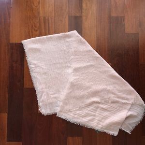 Light pink scarf